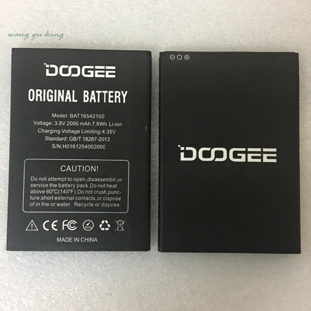 Сменный аккумулятор DOOGEE X9 Mini BAT16542100 2000 мА ч литий-ионный большой емкости для