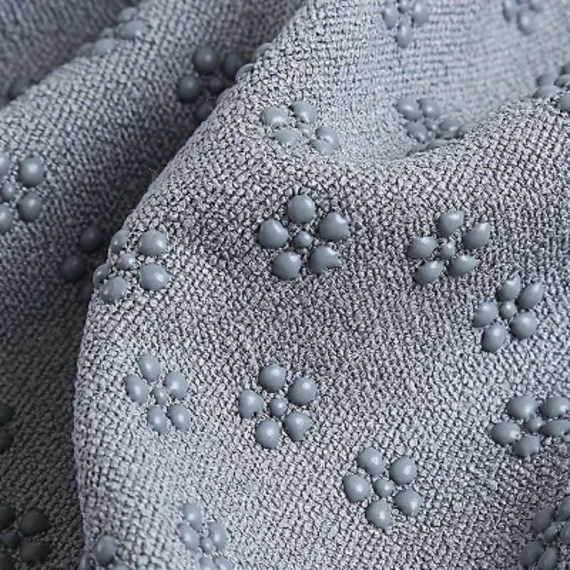 Нескользящий хлопковый Коврик для йоги полотенце коврик в горошек сливы