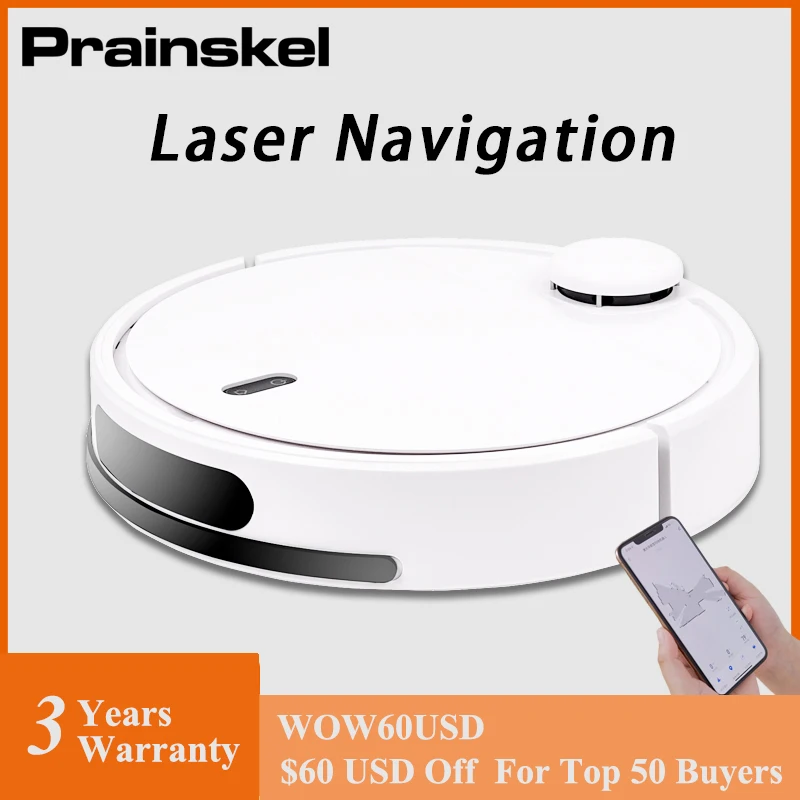 Портативный робот пылесос с автоматической зарядкой и функцией сухой влажной