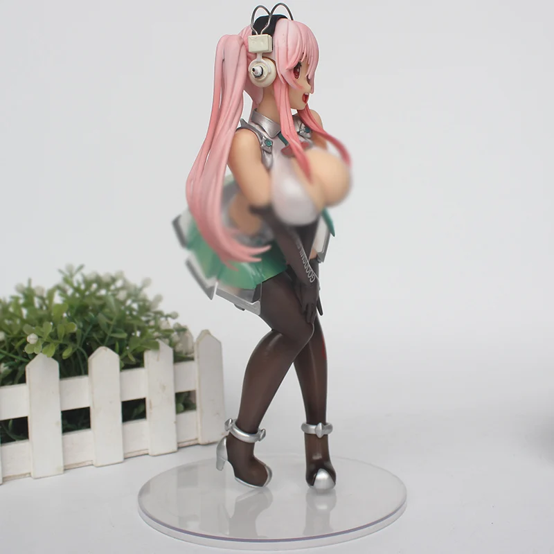 Аниме сексуальные девушки SUPERSONICO ПВХ экшн фигурки Супер Sonico Racing girl Ver.