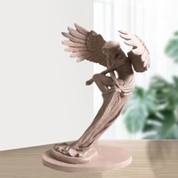 large resin redemption angel sculpture home tv shelf bookcase desktop decor crafts artwork