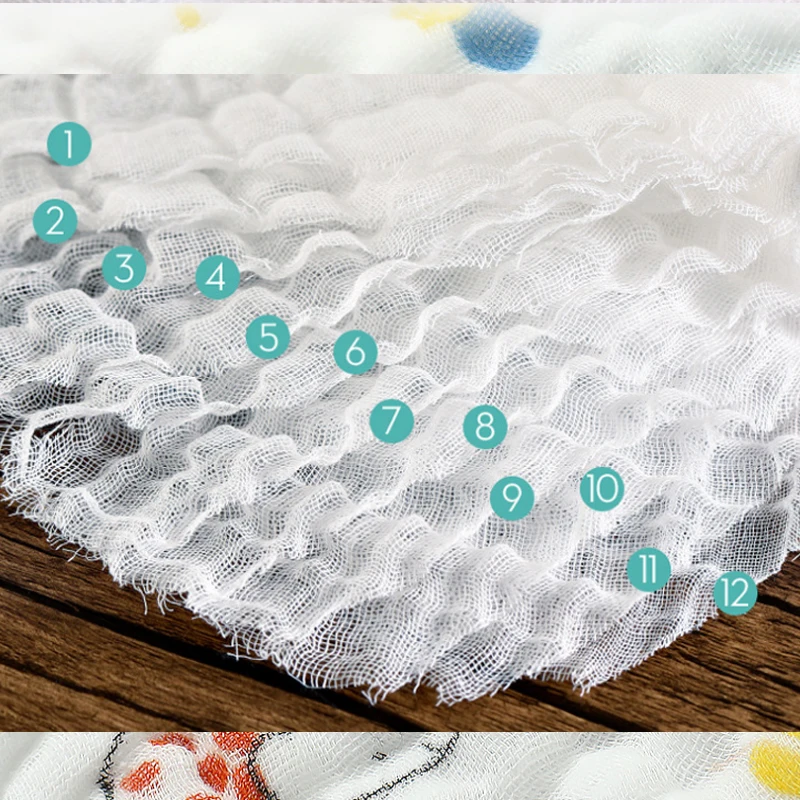 Принт 10 подгузник для многоразового использования вставьте 100% хлопок моющийся