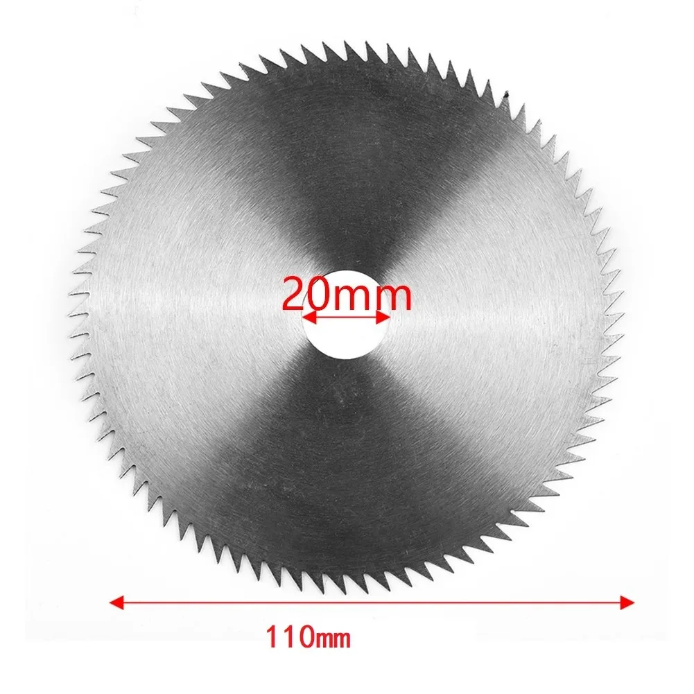 

1pcs 110/125/150mm Saw Blades Wood Plastic Metal Cutting Disc Woodworking Saw Blade For Angle Grinder Power Rotary Power Tools