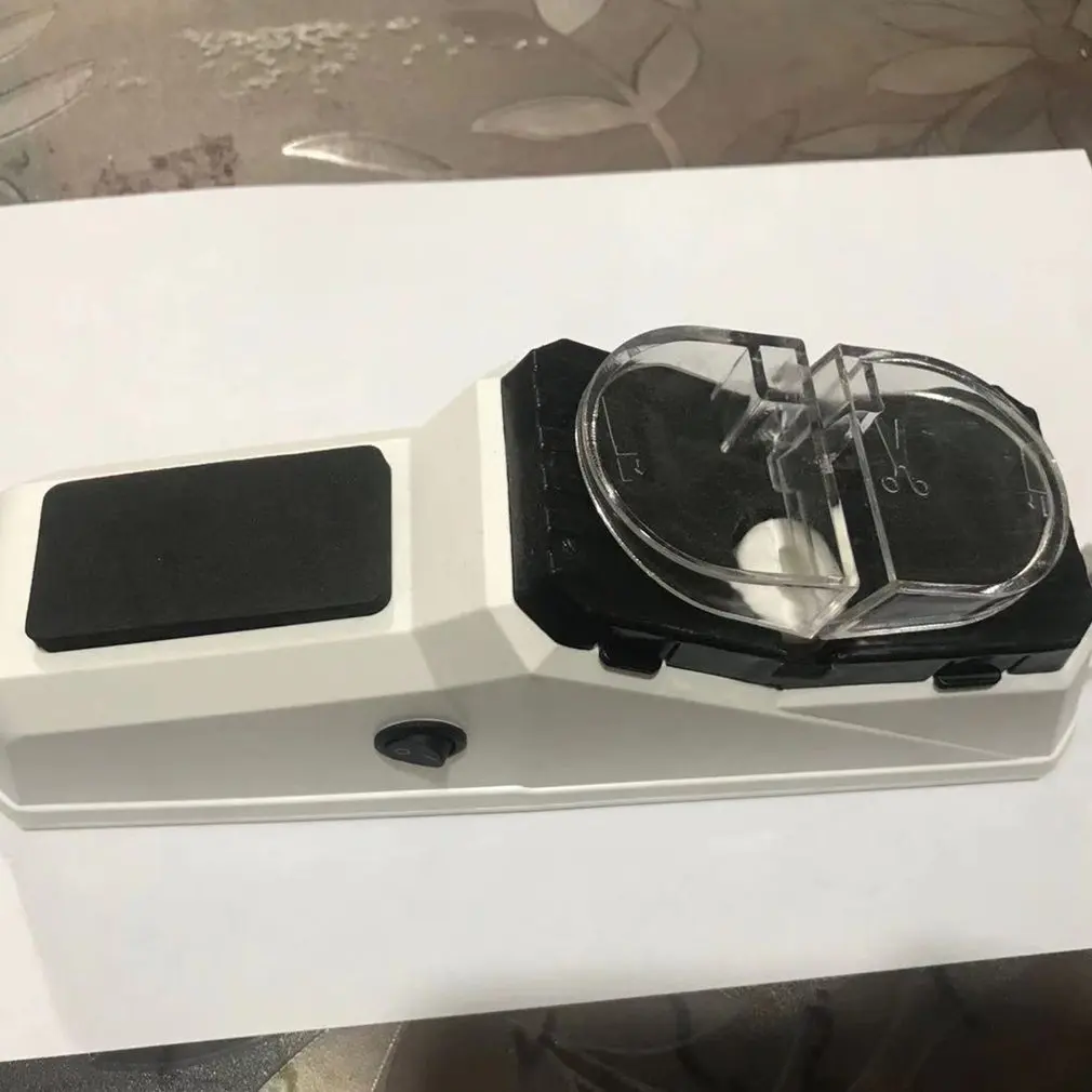 

USB Electric Knife Sharpener Tungsten Diamond Ceramic Longer Service Life Scissors Sharpener Grinder Kitchen Accessories