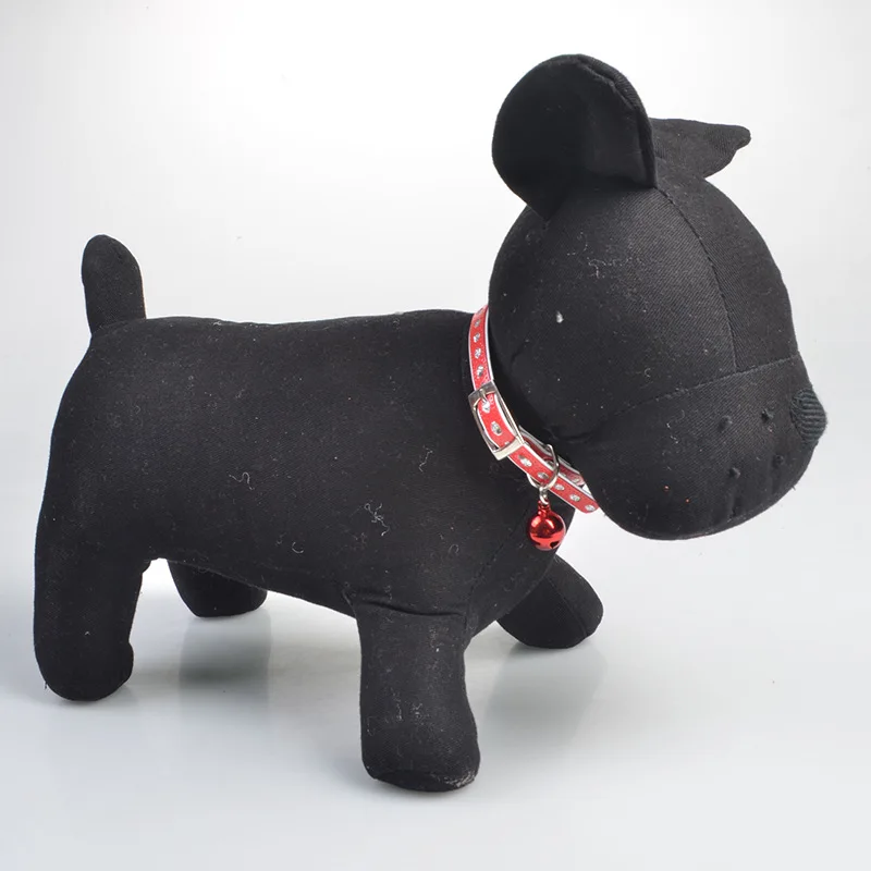 Ошейник для кошек с колокольчиком из искусственной кожи ошейники домашних