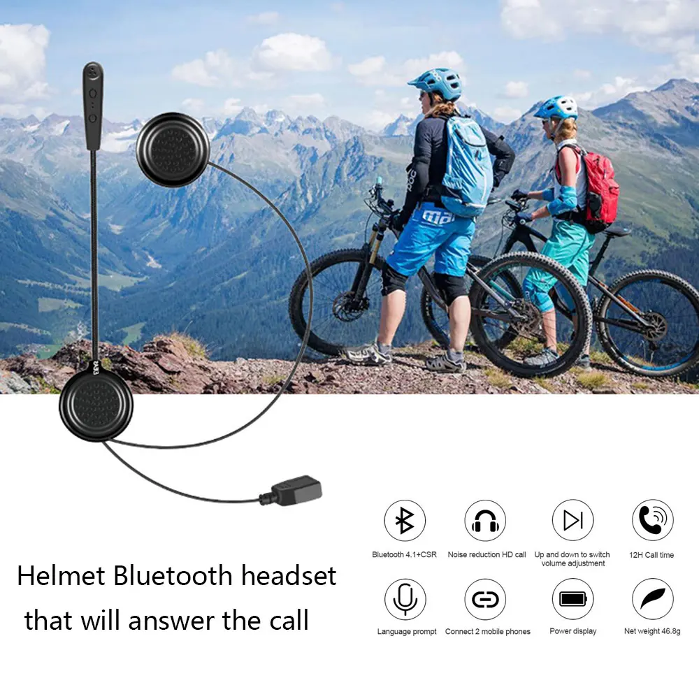 Беспроводная гарнитура для мотоциклетного шлема модифицированные Bluetooth