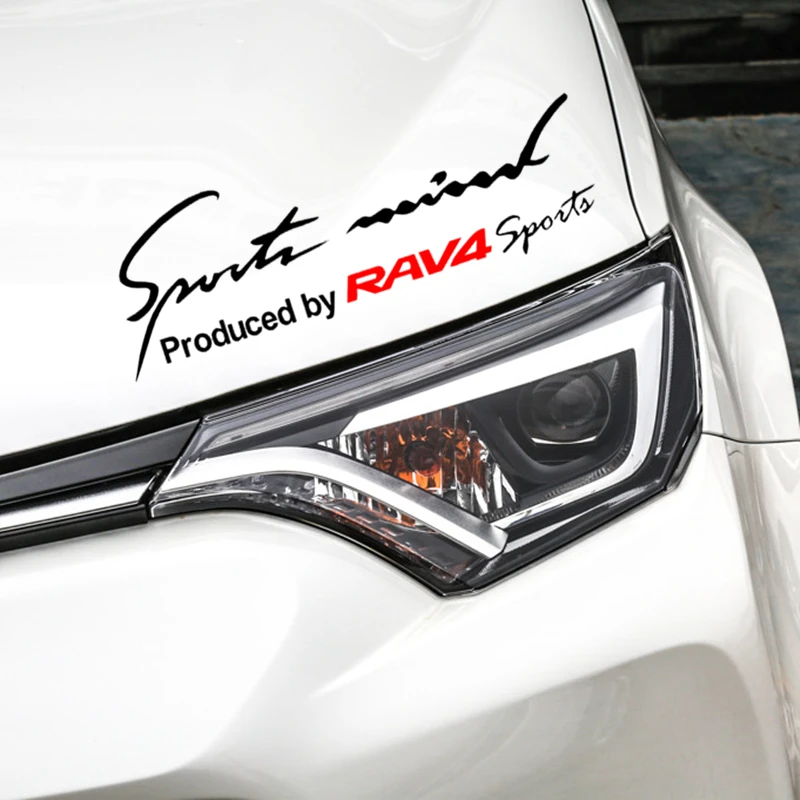 RAV4 Sports Mind автомобильные наклейки отражающие Decoration для Toyota Head Lights Auto тюнинг D20 |