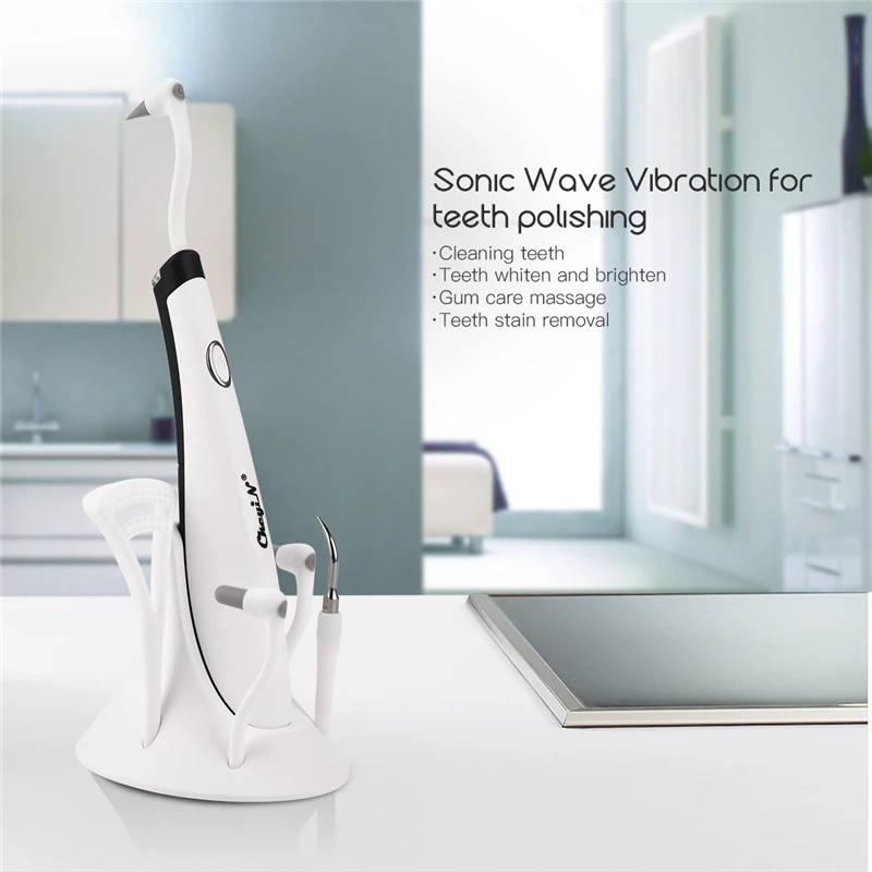 Высокочастотный звуковой отбеливающий Полирующий ластик для зубов с вибрацией