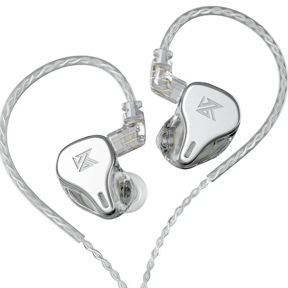 

Newest KZ DQ6 3DD Dynamic Drive Unit In Ear Earphones HiFi Music Sports Headset With 2PIN Silver-plated Cable KZ Earphones