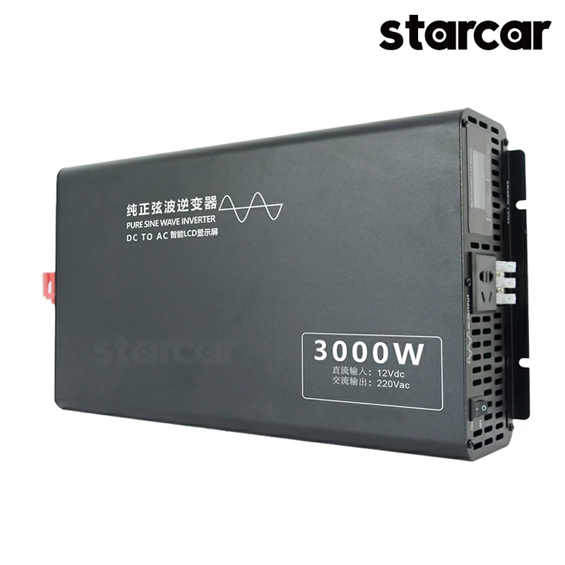 3000w 12v 24v 48v 60v 72v Dc 220v Ac Off-grid Pure Sine Wave Inverter Optional With Remote Controler And Led Display