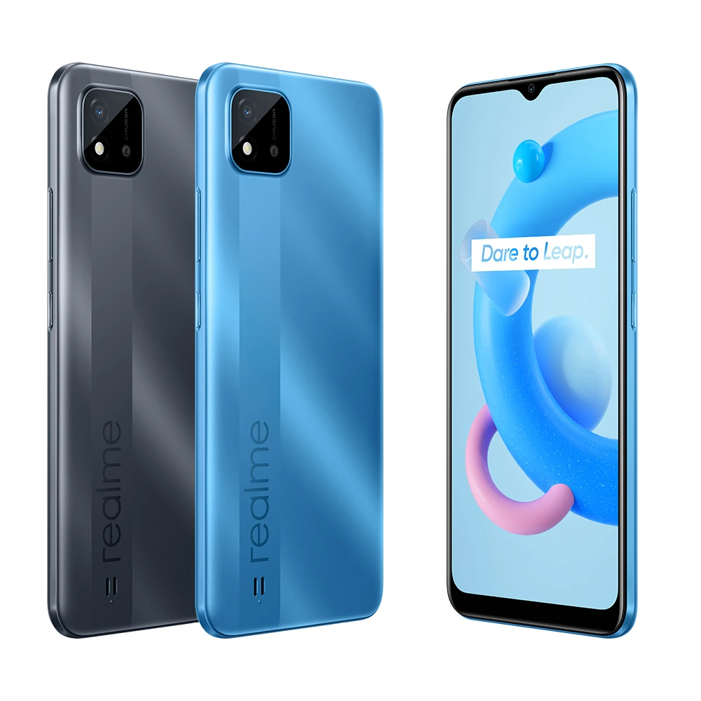 Realme C11 mundial de 2021 2GB RAM 32GB ROM 6,5 "HD + 8MP c&aacute;mara de IA 5000mAh bater&iacute;a de larga duraci&oacute;n NFC-5