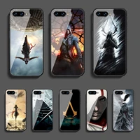 game assassin phone tempered glass case cover for huawei honor nova 5t 71 8a 8x 8 9x 9 10 10i 20 30 pro lite painting black