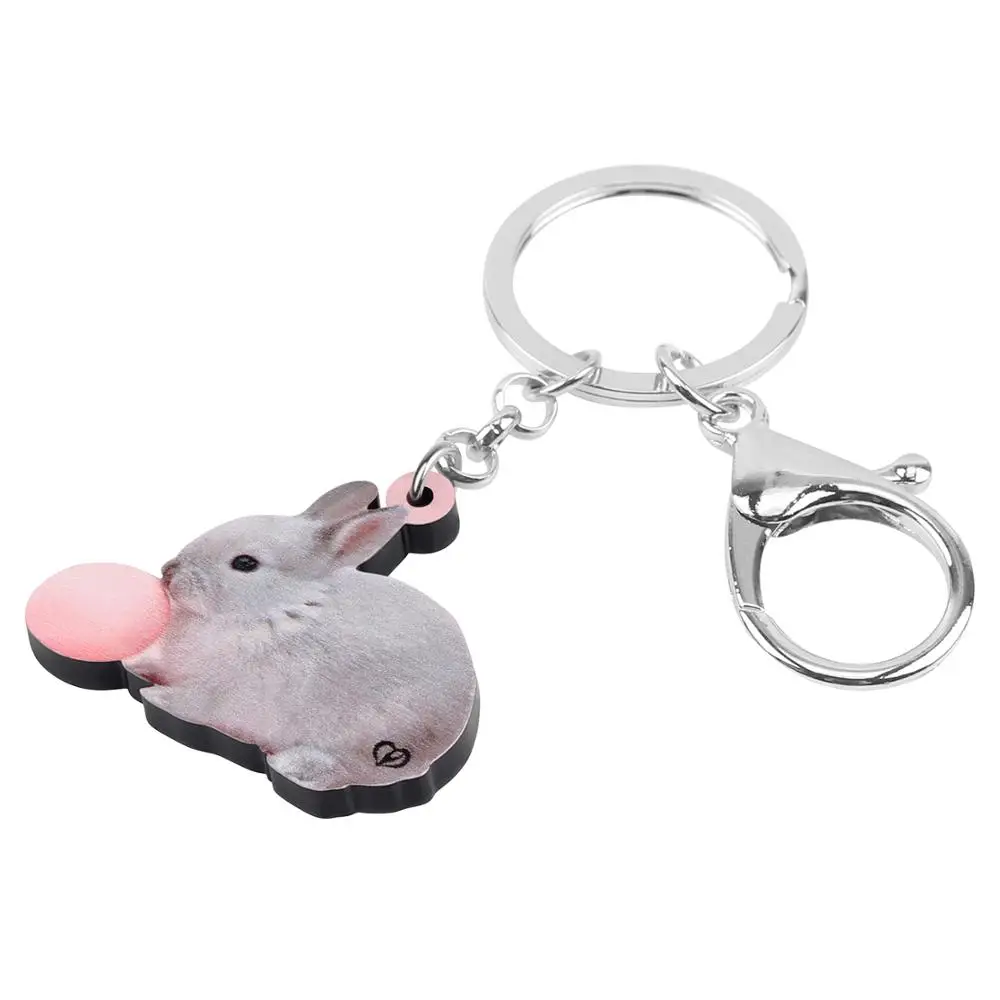 Акриловые брелоки ARWA в виде пасхальных яиц кролика украшения для женщин и