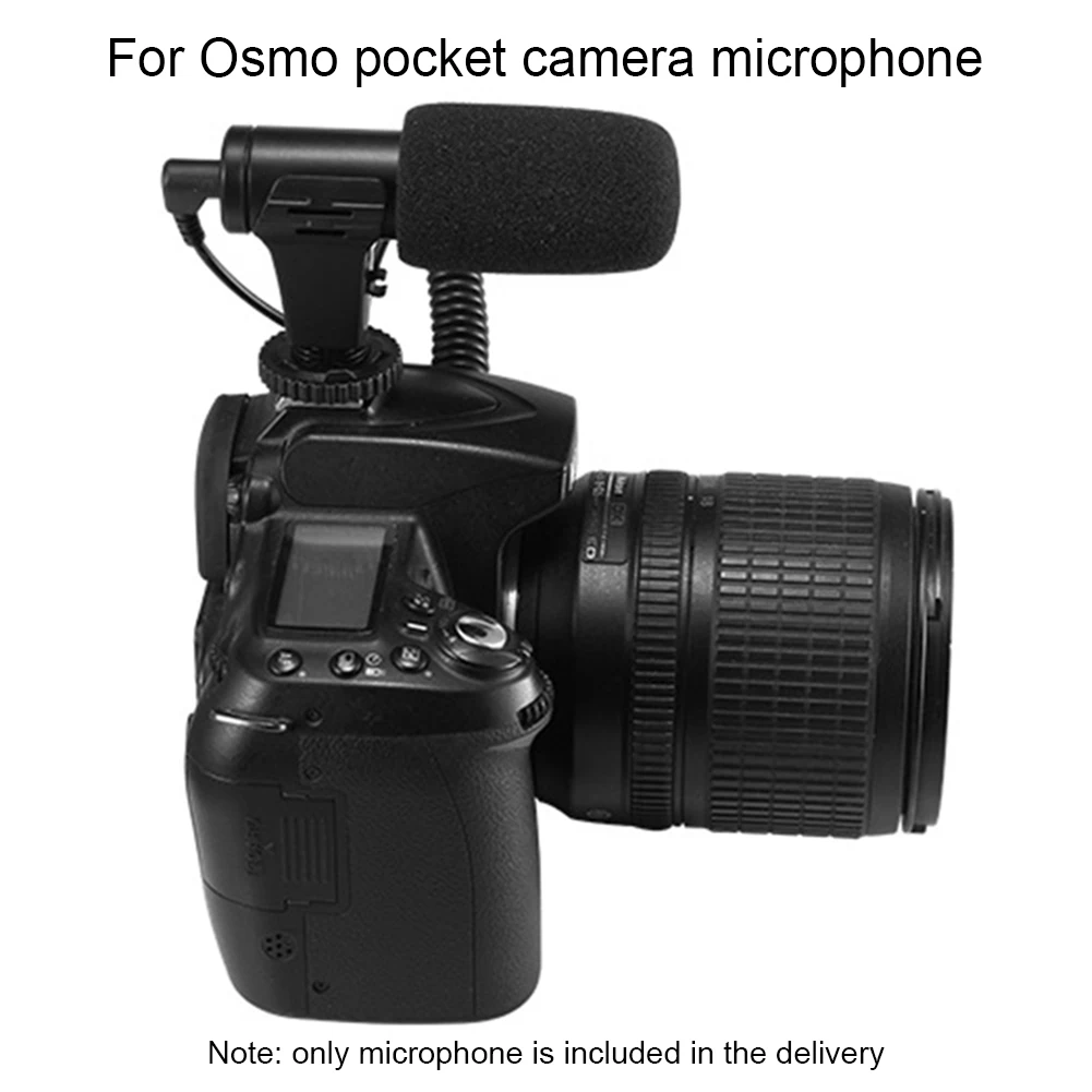 3 5 мм микрофон для записи видео и интервью DJI Osmo Pocket Plug &amp Play высокочувствительный