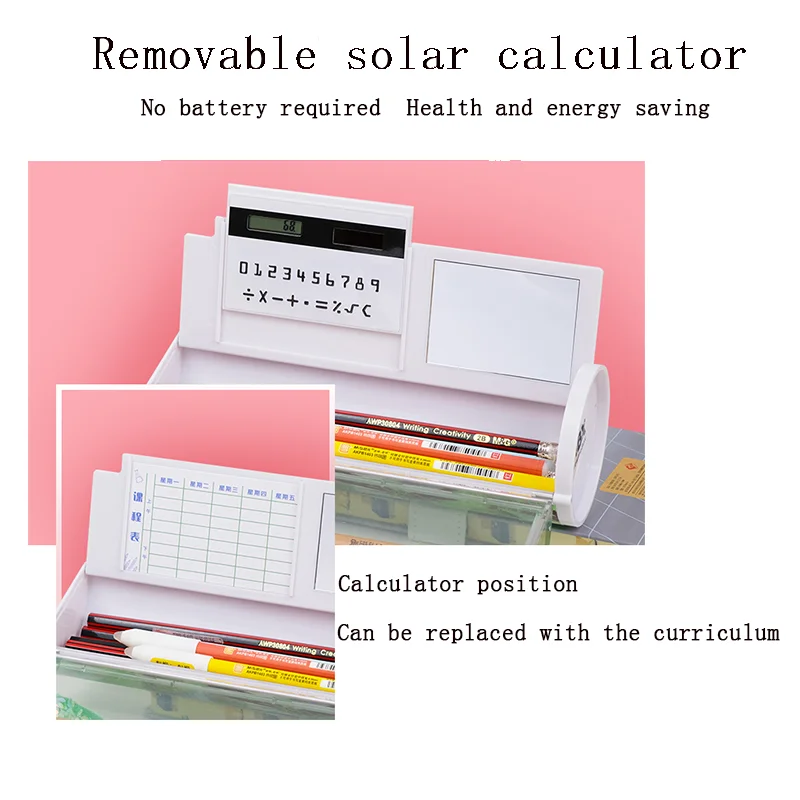 Полупрозрачный креативный Многофункциональный цилиндрический чехол NBX с