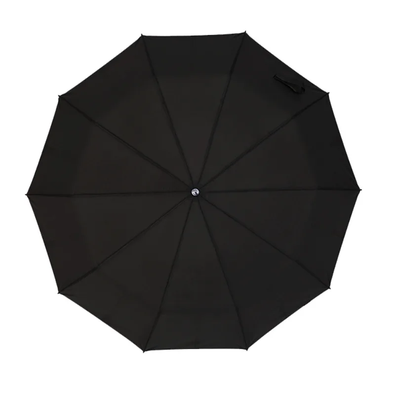 

Business Umbrella Men Super Wind-resistant Three-folding Dual-use Vinyl Sunscreen Umbrella Women's UV Protection Fully-automatic
