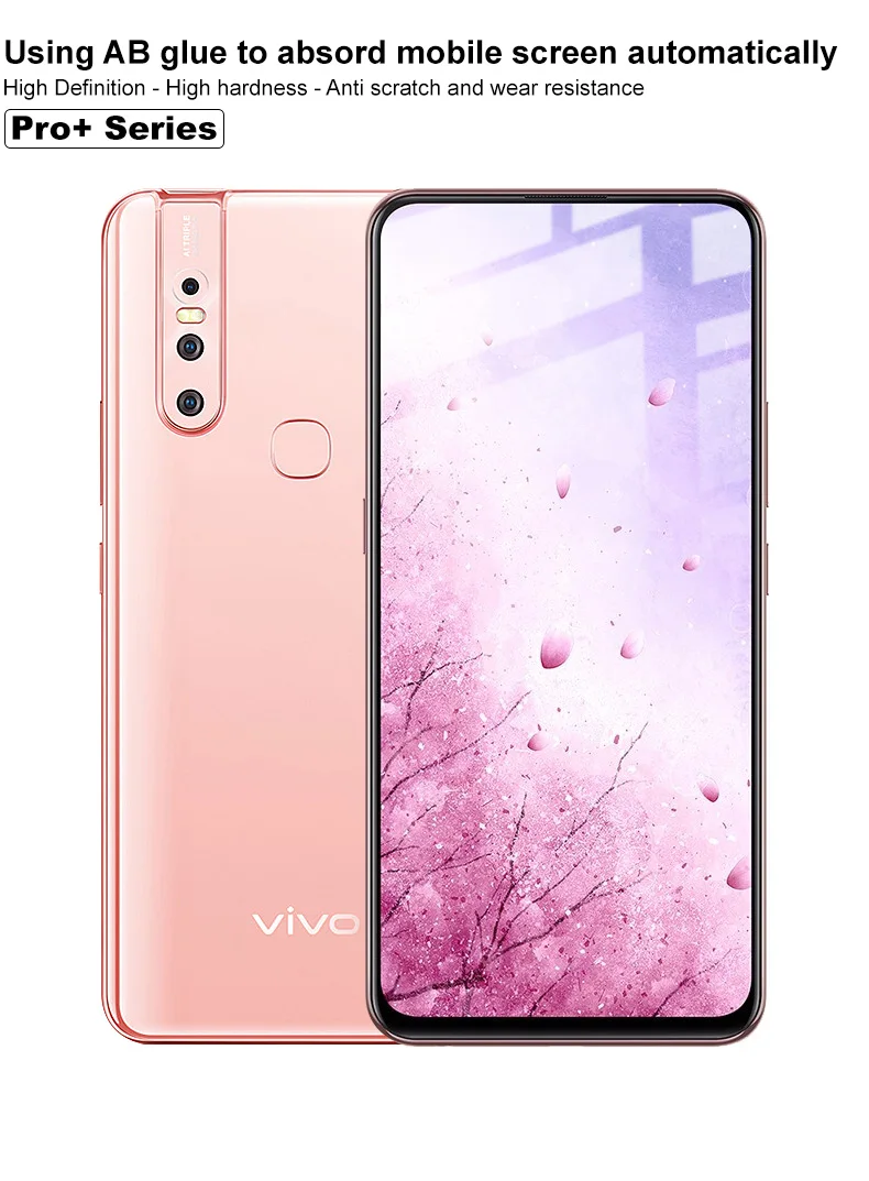 Закаленное стекло для vivo s1 IMAK Pro + версия Полное покрытие экрана Защитное |