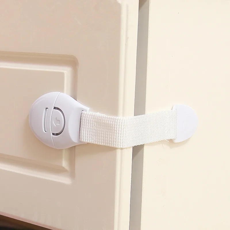 

Multifunctional extended baby anti-pinch anti-collision angle drawer lock refrigerator lock belt safety lock