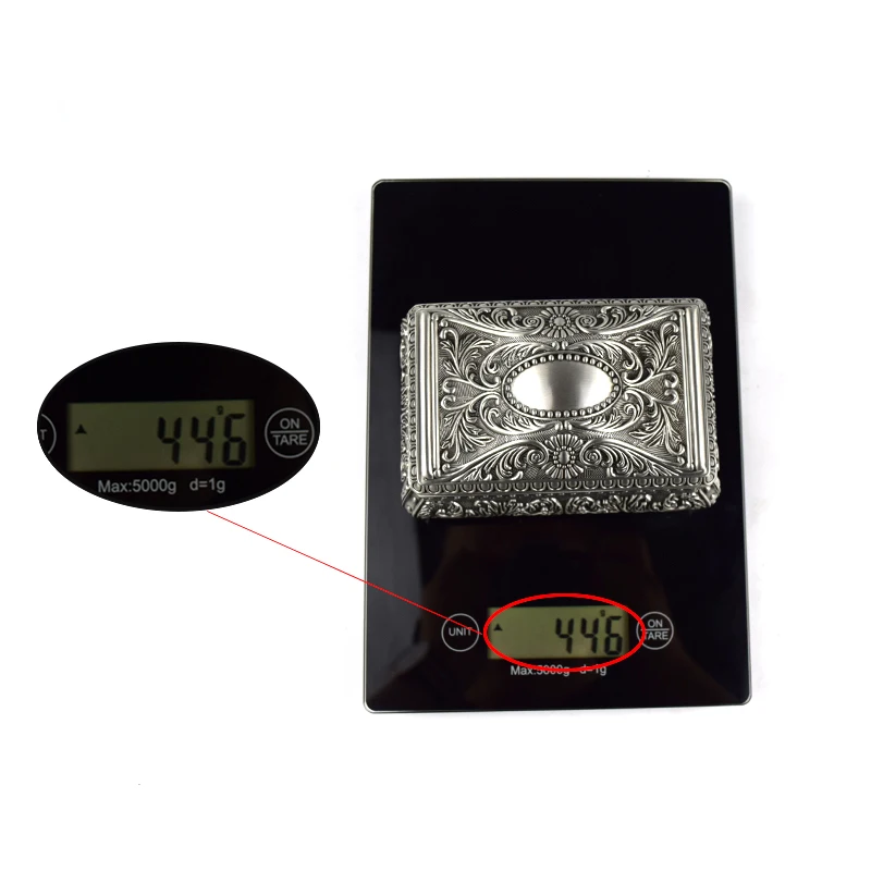 Ретро Европейская цинковая шкатулка для ювелирных изделий фланелевая хранения