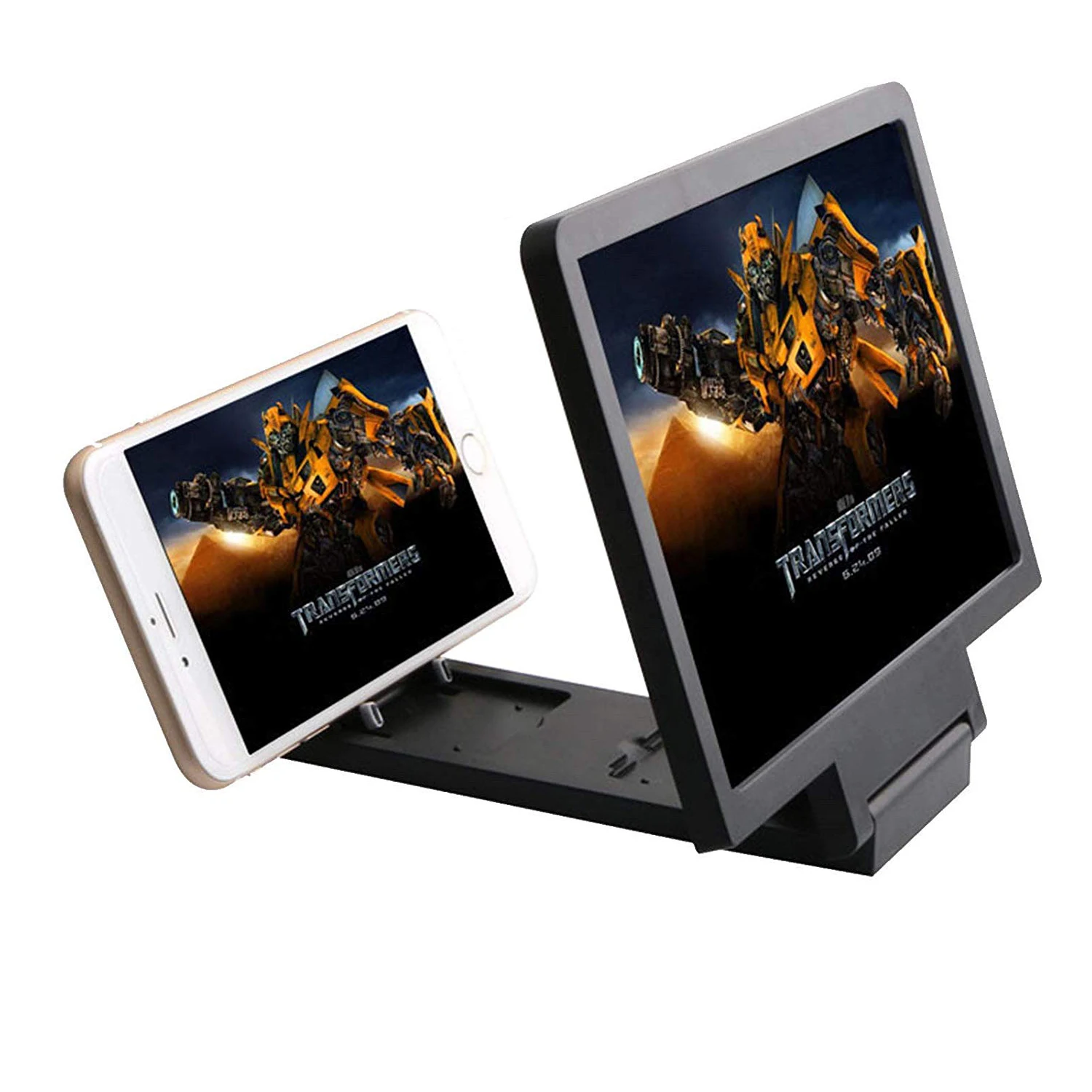 Увеличитель для экрана телефона мобильный телефон проектор увеличенный