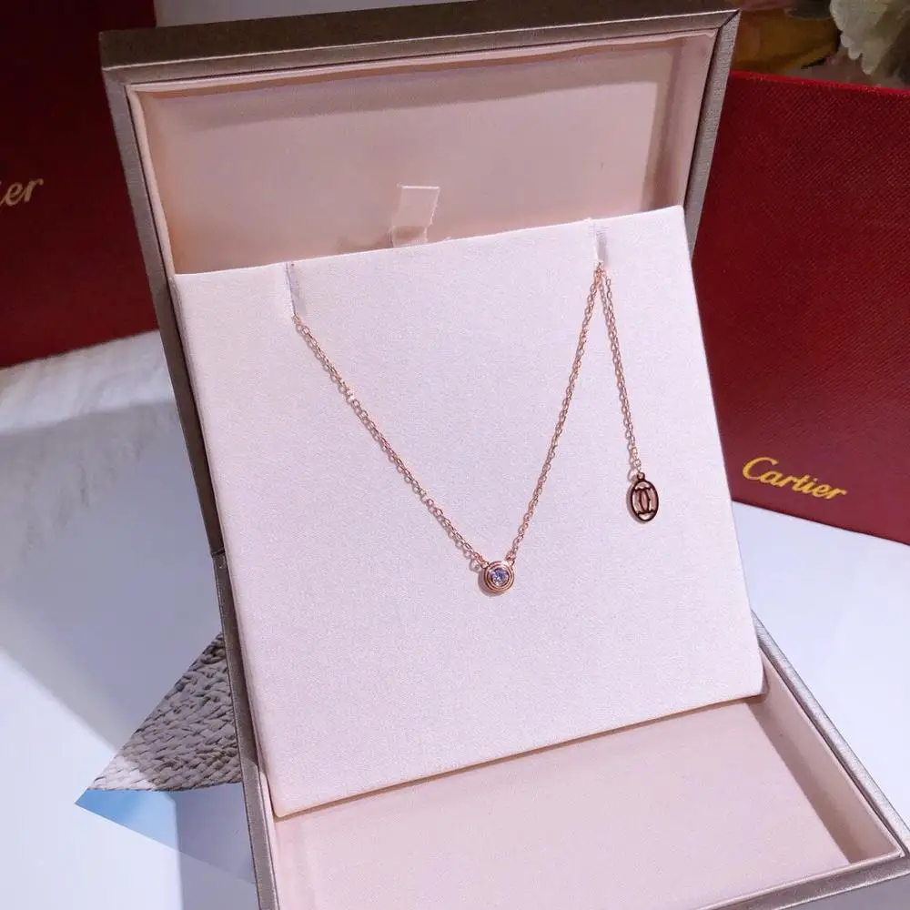 Модное круглое простое ожерелье CASHOU44 из стерлингового серебра 925 пробы Круглый