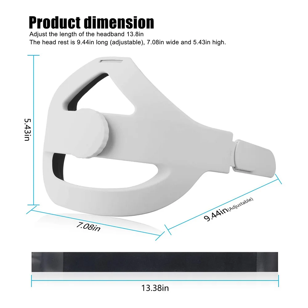 Регулируемый ремешок для головы Oculus Quest 2 ремешка повязка на голову аксессуары |