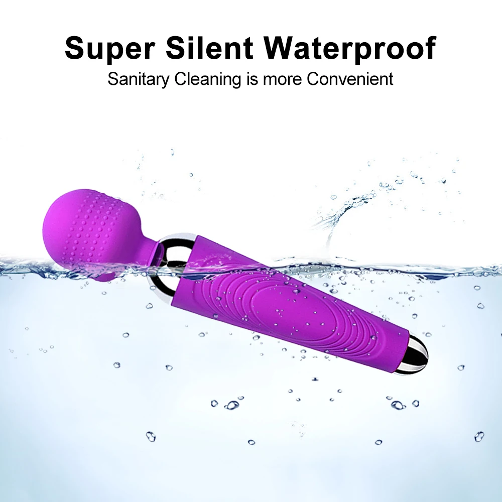 Вибратор-фаллоимитатор AV в виде волшебной палочки Стимулятор клитора