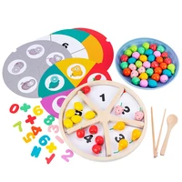 kids simulation fruit classification toys montessori education rainbow blocks learning color math pretend play clip fruits toys
