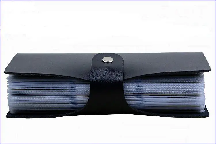 Новые модные унисекс Женские Мужские сумки для карт с именем женская кожаная