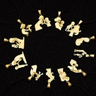 Ожерелье-цепочка из нержавеющей стали для мамы и дочери Золотистое Ожерелье Подвеска для отца ожерелье для беременных подвеска на День Благодарения и День Матери ювелирные изделия