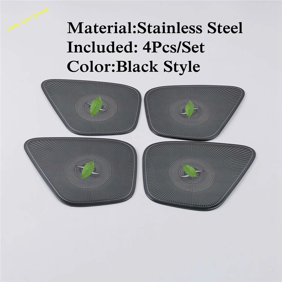 

Side Car Door Stereo Speaker Audio Loudspeaker Sound Cover Trim Accessories Fit For Mercedes-Benz CLA 200 C118 W118 2020 2021