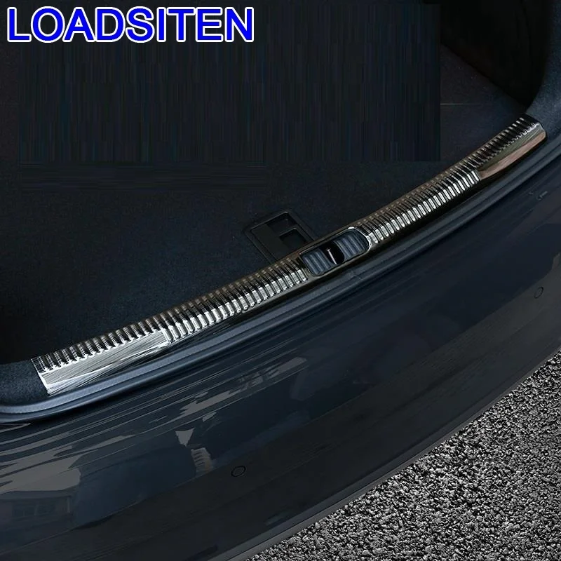 Автомобильная Модифицированная задняя панель багажника Внешняя защита яркая