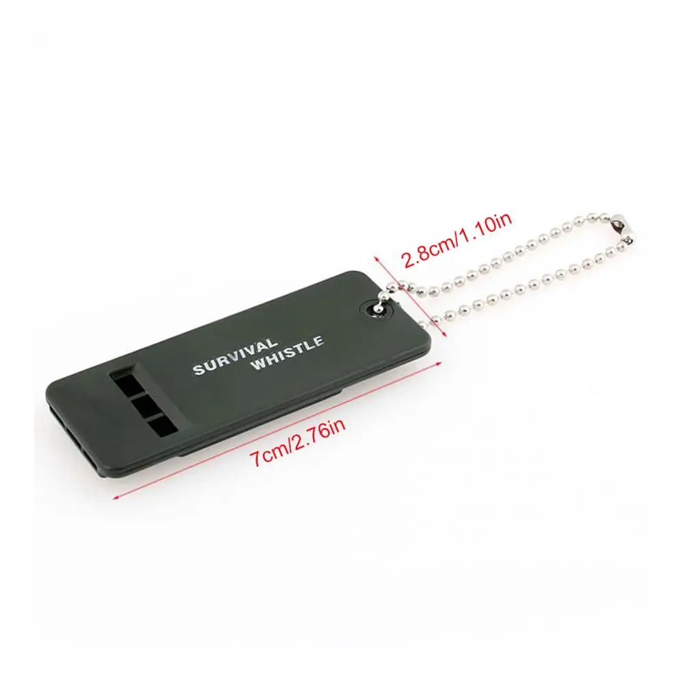 

Outdoor Save Whistle Soccer Baseball Sound Referee First Aid Kit Rescue Emergent Sport Decibel Camp Hike Survive Signa Whistle