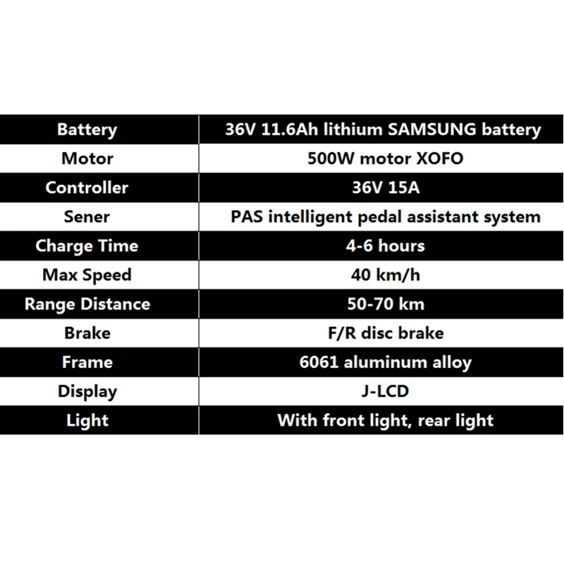 AOSTIRMOTOR Электрический горный велосипед 500 Вт велосипедный усилитель крейсер Ebike 36В