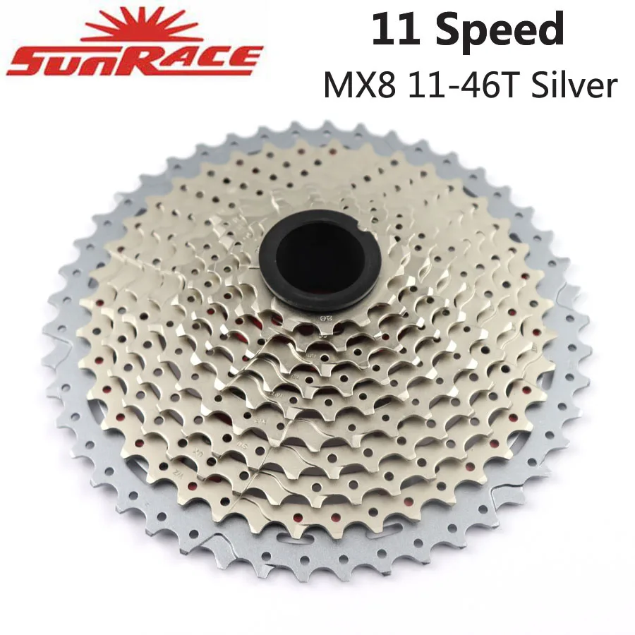 Велосипедная кассета SunRace CSMS8 11 скоростей 11-42T 11-46T 11-50T 11-51T | Спорт и развлечения