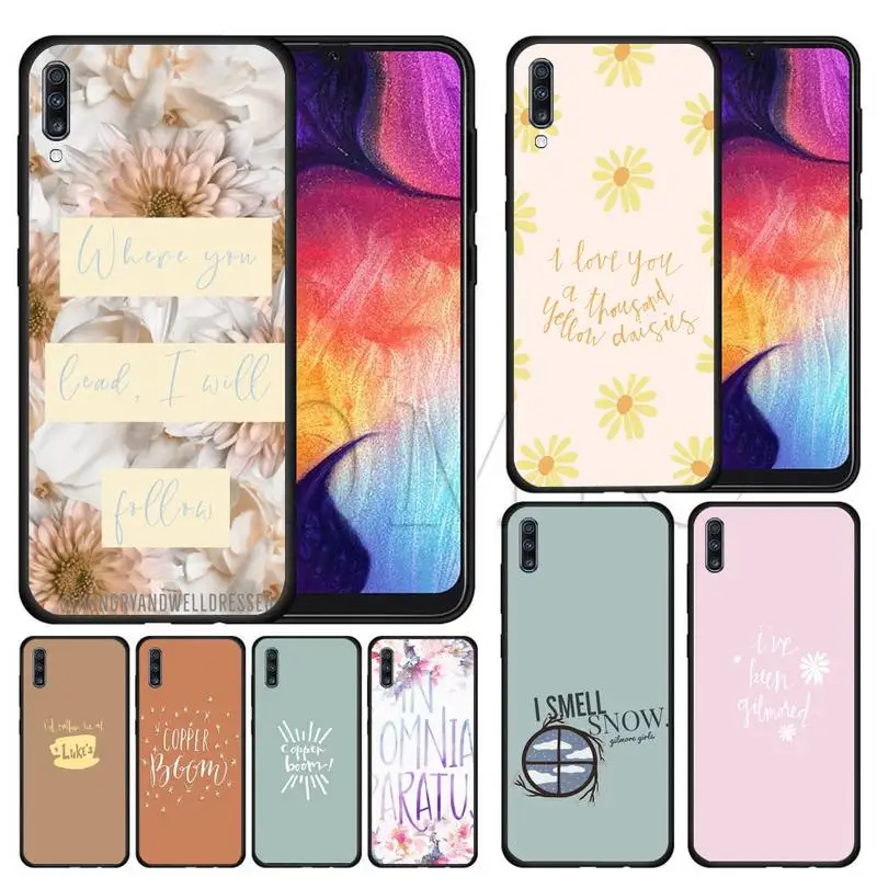 

TV Gilmore Girls Phone Case For Samsung S8 S9 S10 E S20 S21 S30 5G Edge plus lite Cover Fundas Coque