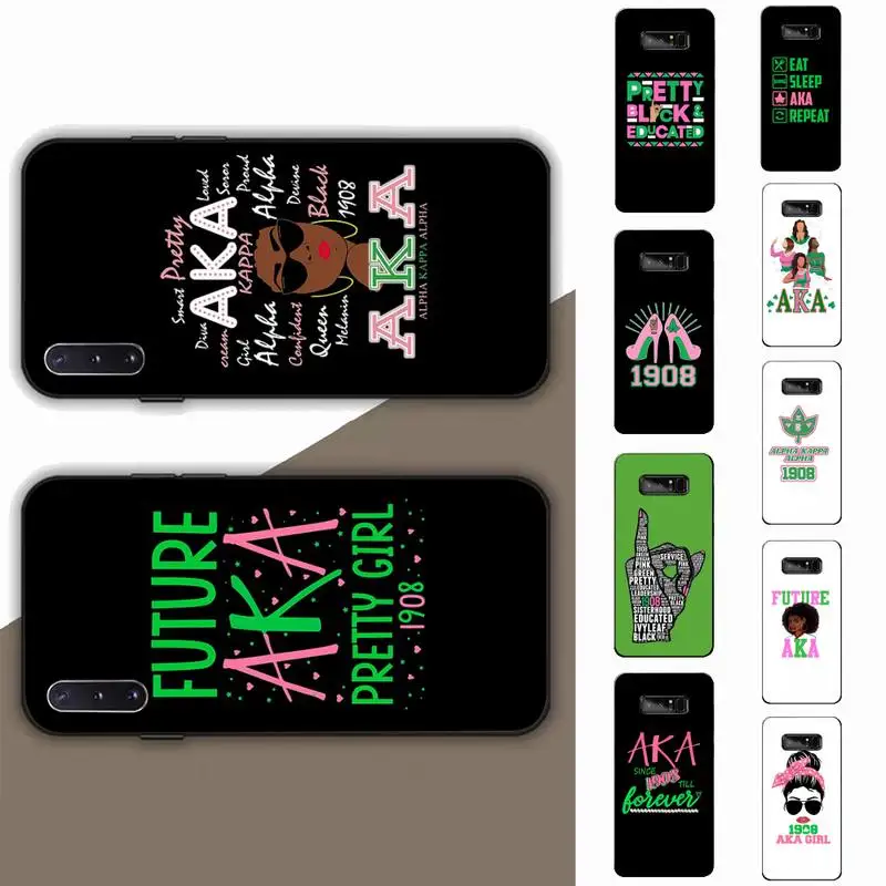 

AKA Goddess Alpha Kappa Phone Case for Samsung Note 5 7 8 9 10 20 pro plus lite ultra A21 12 72