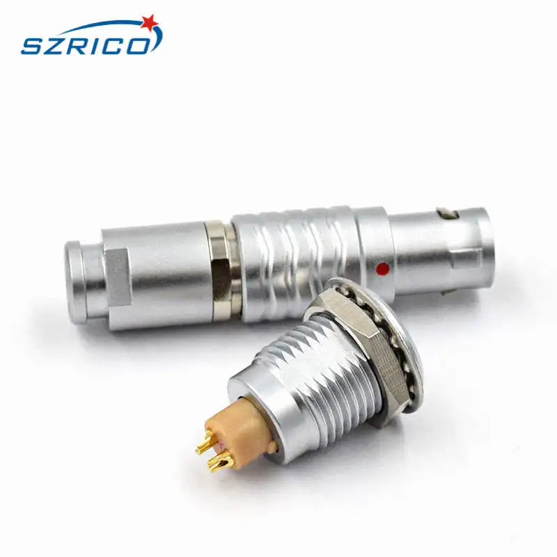 M9 0B FGG яйцо 2-контактный металлический разъем push-pull и розетка с кабельной линией