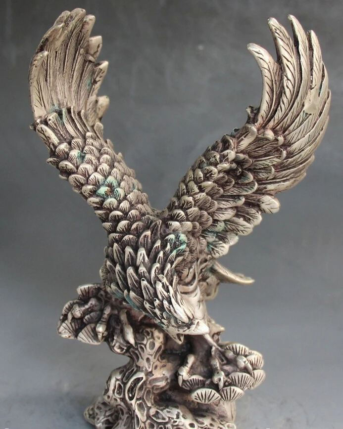  607 + 9 &quotс маркировкой фэншуй серебряное благоприятное животное полёт ястреб