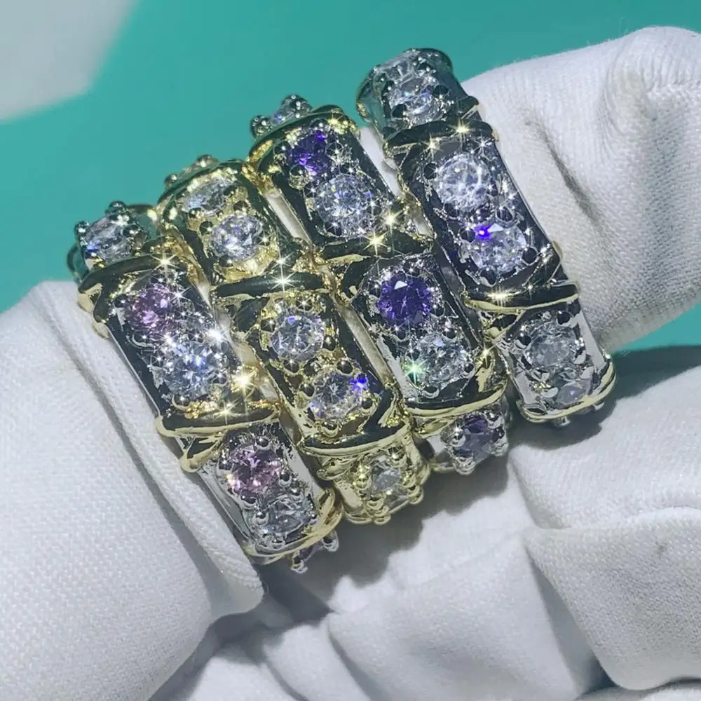 91% Off выгодное предложение брендовые Роскошные ювелирные изделия 10KT белого