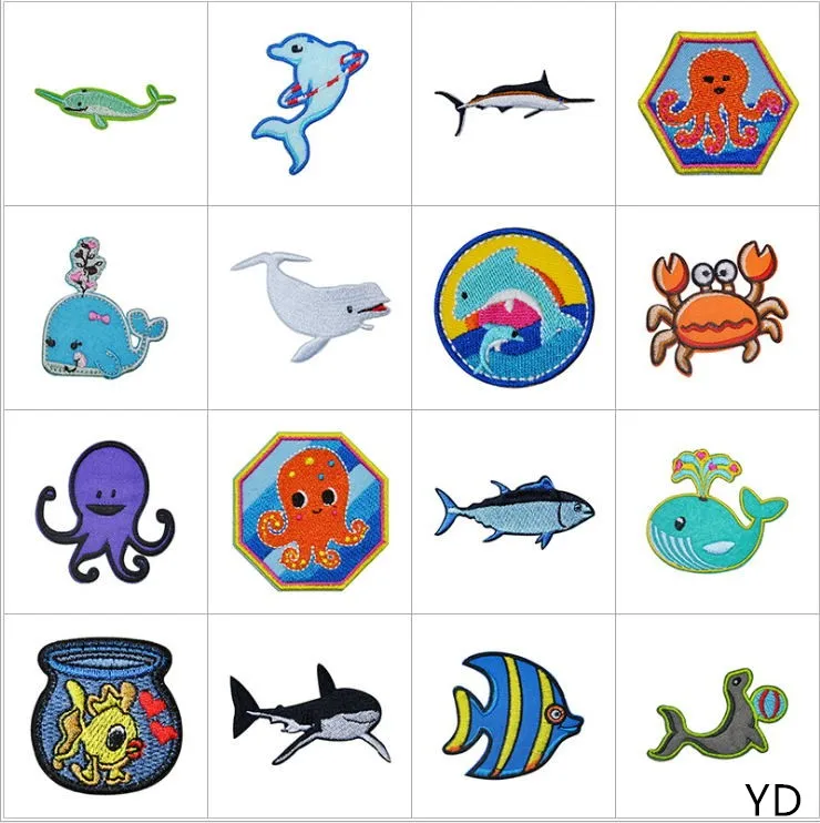 

New arrival 10 pcs Embroidered patches both iron on sew on Jeans coat Tshirt bag shoe hat decor repair Motif emblem accessory