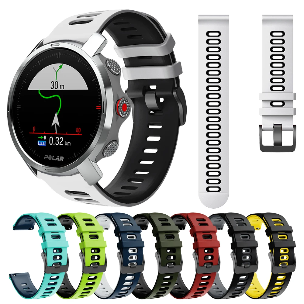 Сменные аксессуары ремешок для часов Polar Grit X силиконовый смарт POLARGRITX