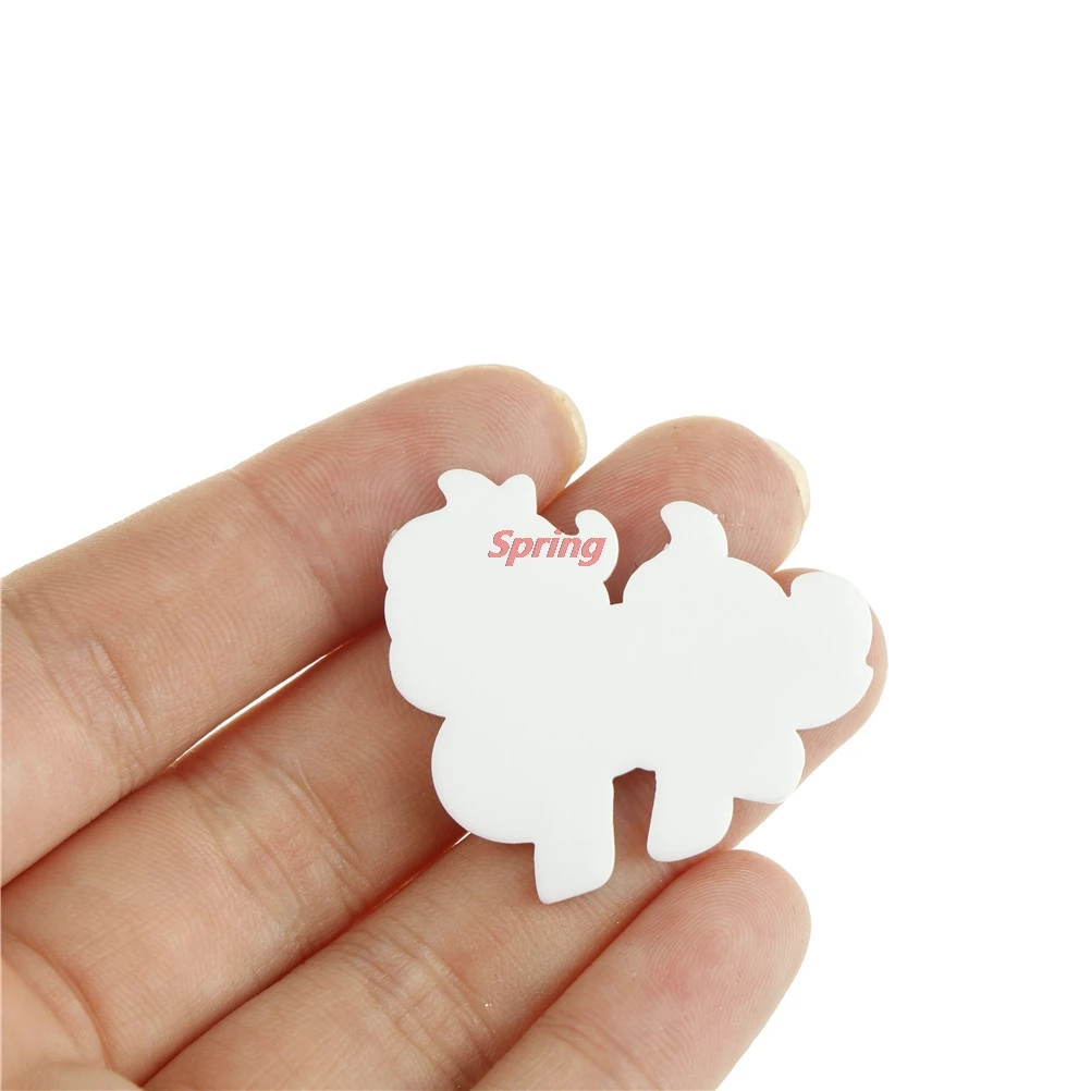 

New 5PCS 3.2*3.5cm Kawaii unicorn Resin Flat Back Cabochon for Phone Decoration,Simulation food, DIY