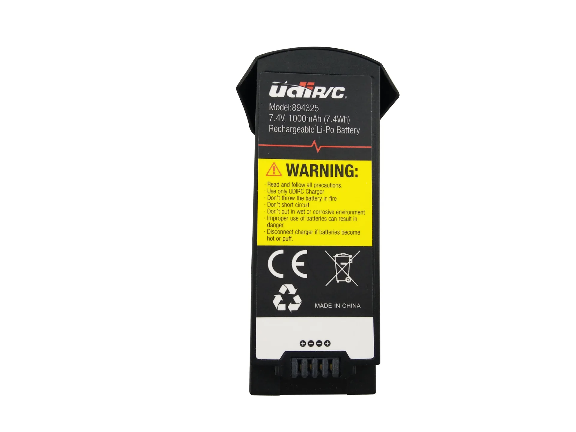 7 4 V 1000mah батарея для UDI U818A PLUS AA818 U49W U49C RC Квадрокоптер запасные части 894325 7.4Wh |