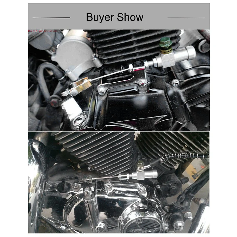 

Motorcycle Hydraulic Clutch Master Cylinder Rod Brake Pump M10X1.25mm