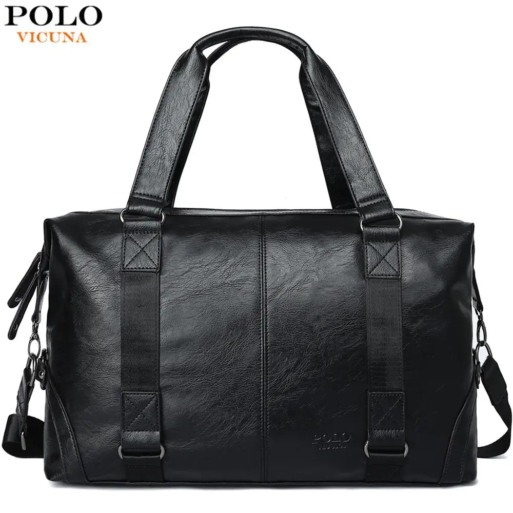 VICUNA POLO Molle сумка большой емкости мужская кожаная дорожная повседневная для