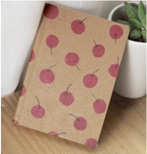 Cherry Kawaii Mini 12,4*9 см старый рисунок милые блокноты для письма 8 видов ежедневник Канцтовары офисный школьный принадлежности - Цвет: Cherry