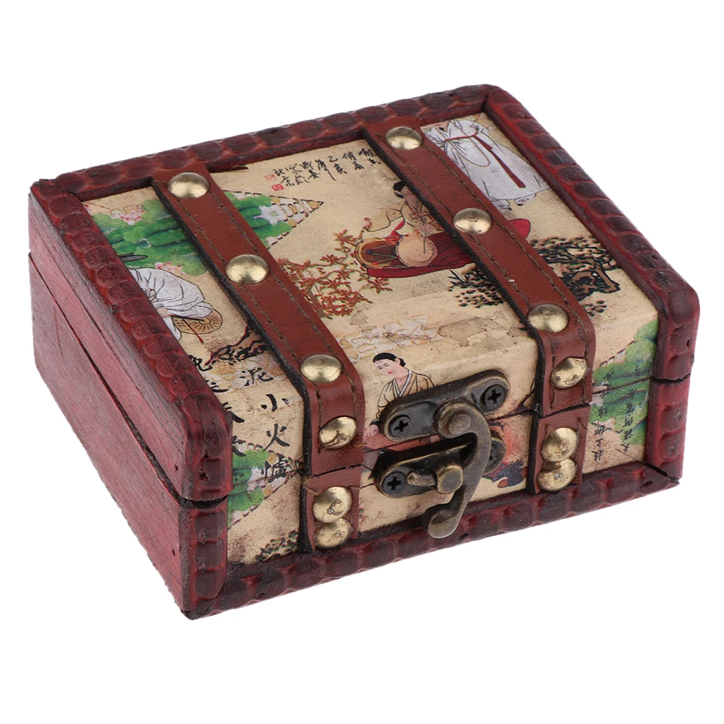 

Antique Wooden Machine Kit Supply Case Jewelry Storage Organizer Box
