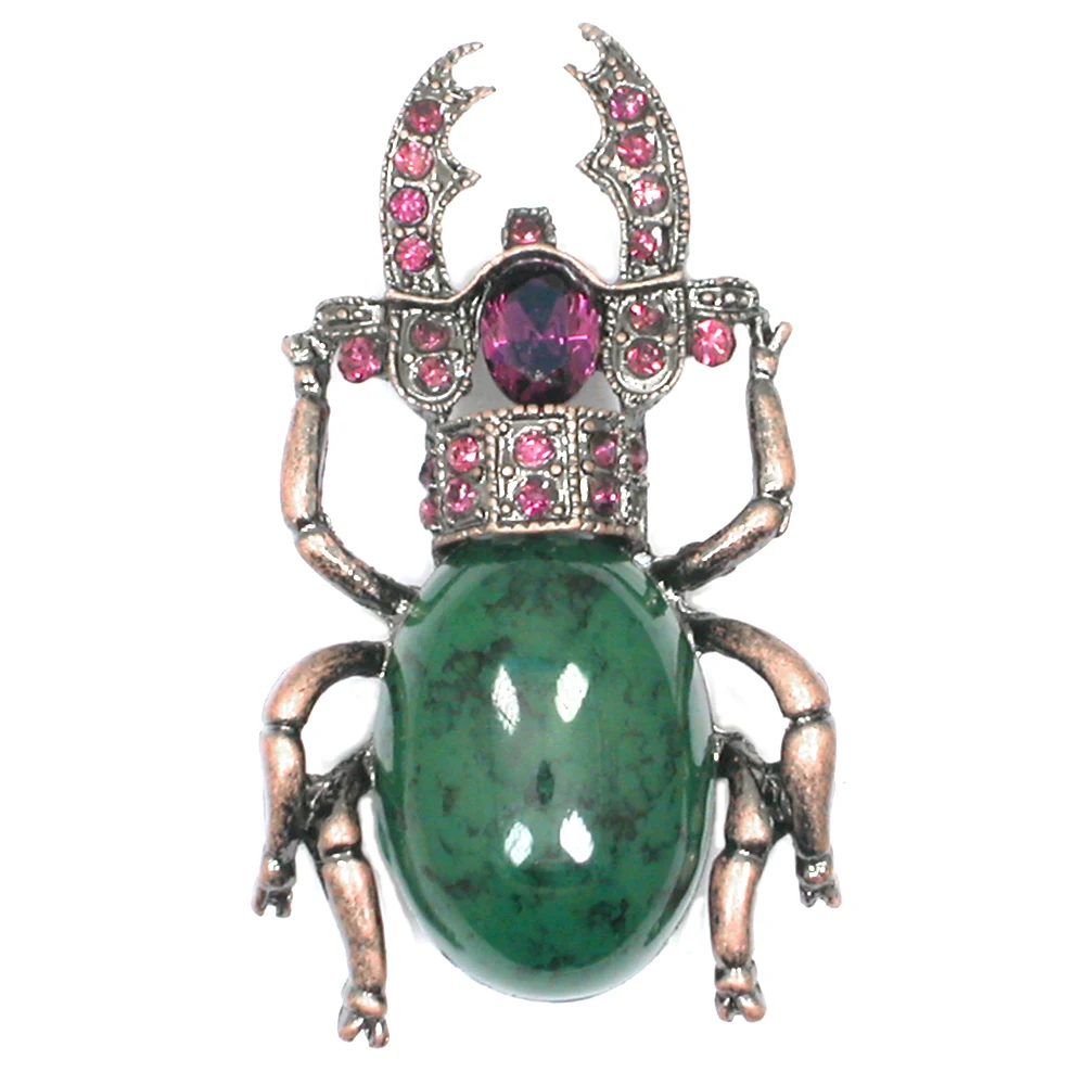 Beetle Brooches  Insect Brooch Pins Backpack Badges Jewelry Gift