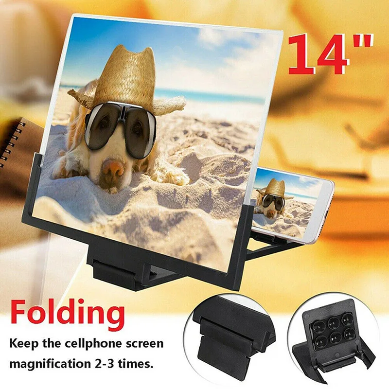 14 Inches 3D HD Phone Screen Magnifier Amplifier Movie Video Enlarger FKU66 | Мобильные телефоны и аксессуары